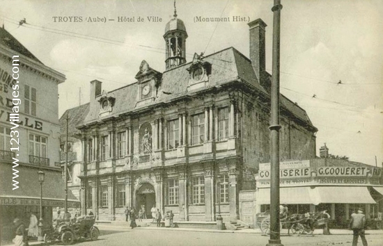 Carte postale de Troyes