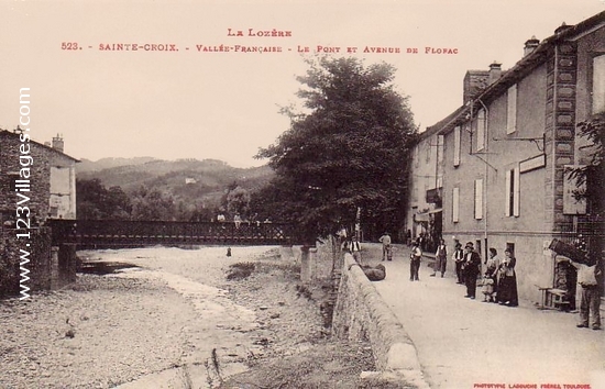 Carte postale de Sainte-Croix-Vallée-Française