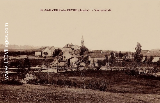 Carte postale de Saint-Sauveur-de-Peyre