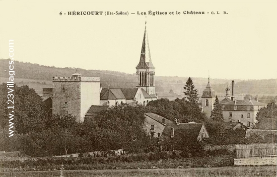 Carte postale de Héricourt