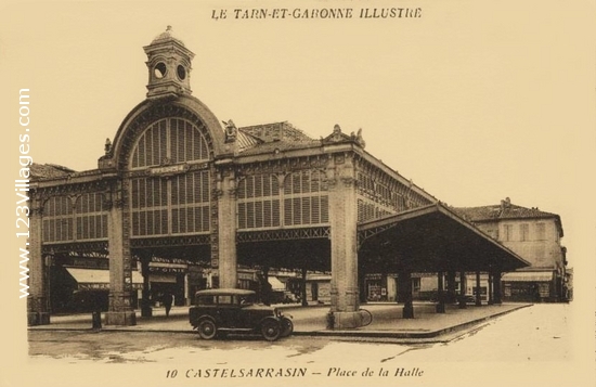 Carte postale de Castelsarrasin