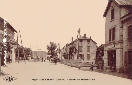 Carte postale de Sochaux