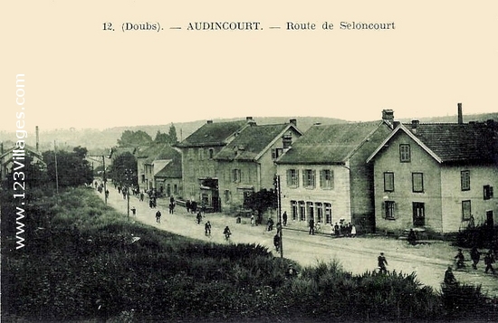 Carte postale de Audincourt