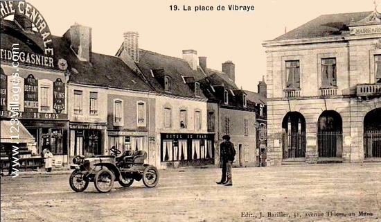Carte postale de Vibraye