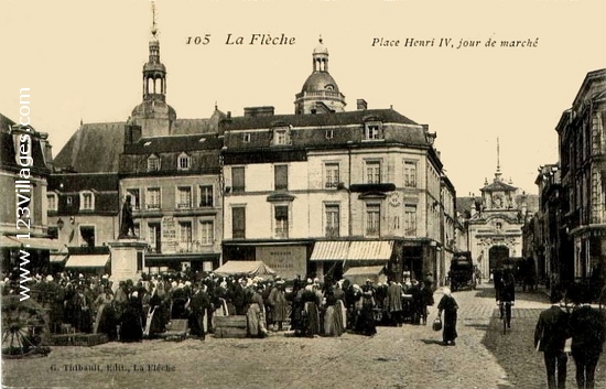 Carte postale de La Flèche