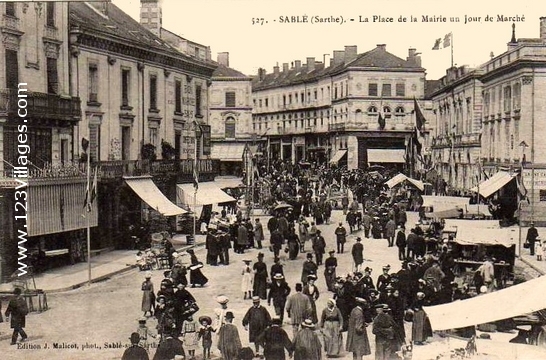 Carte postale de Sablé-sur-Sarthe