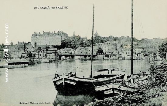 Carte postale de Sablé-sur-Sarthe