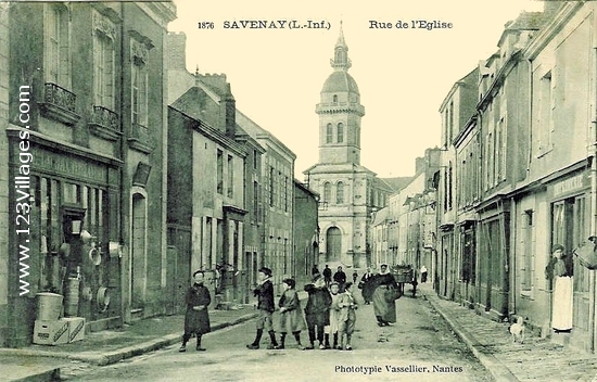 Carte postale de Savenay