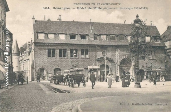 Carte postale de Besançon