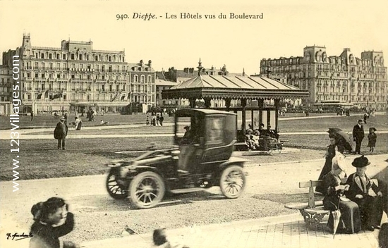 Carte postale de Dieppe