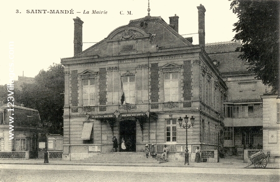 Carte postale de Saint-Mandé