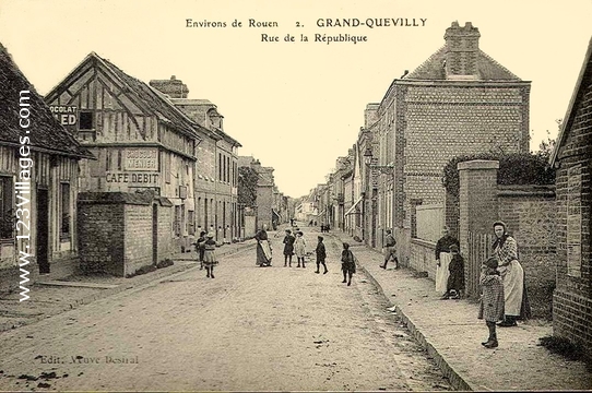 Carte postale de Grand-Quevilly
