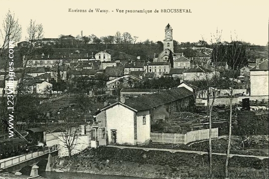 Carte postale de Brousseval