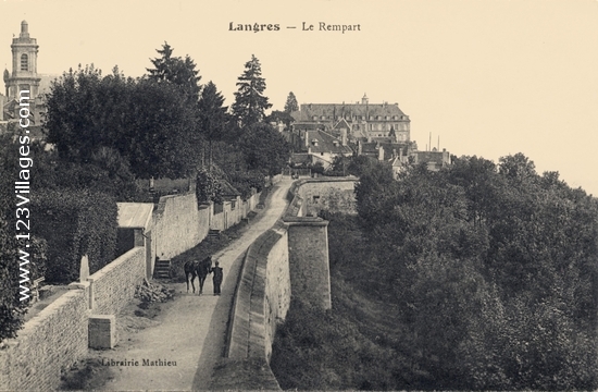 Carte postale de Langres