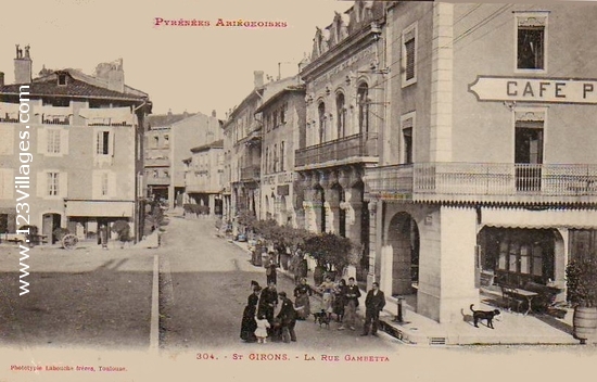 Carte postale de Saint-Girons