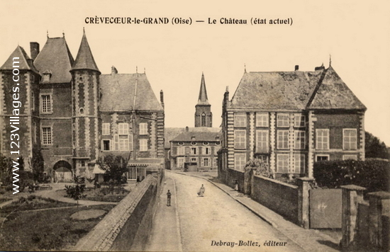 Carte postale de Crèvecoeur-le-Grand