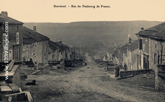 Carte postale de Bourmont