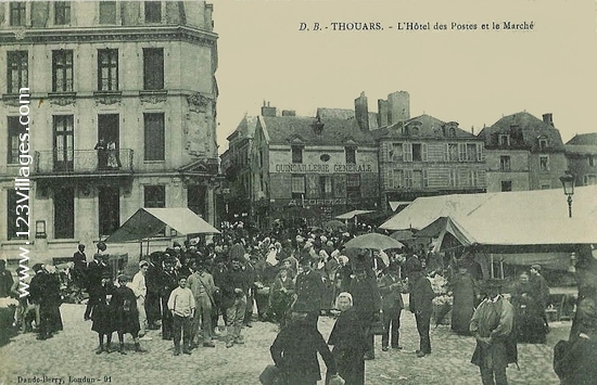 Carte postale de Thouars