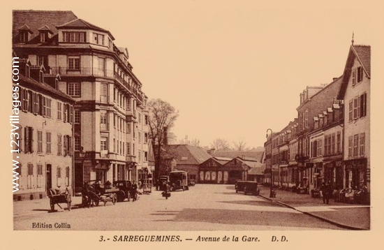 Carte postale de Sarreguemines