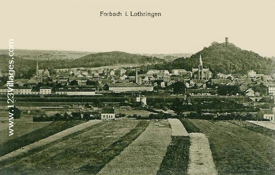 Carte postale de Forbach