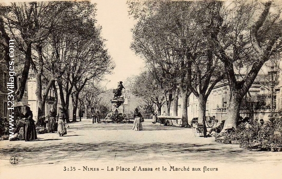 Carte postale de Nîmes
