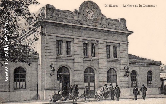 Carte postale de Nîmes