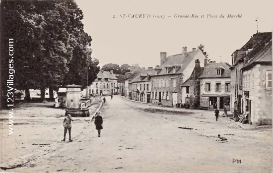 Carte postale de Saint-Vaury