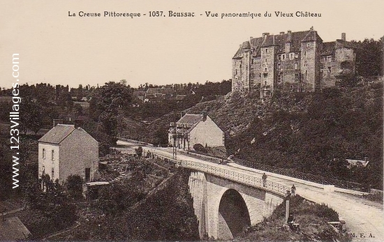 Carte postale de Boussac