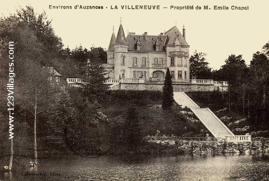 Carte postale de La Villeneuve