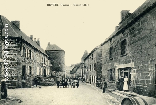 Carte postale de Royère-de-Vassivière