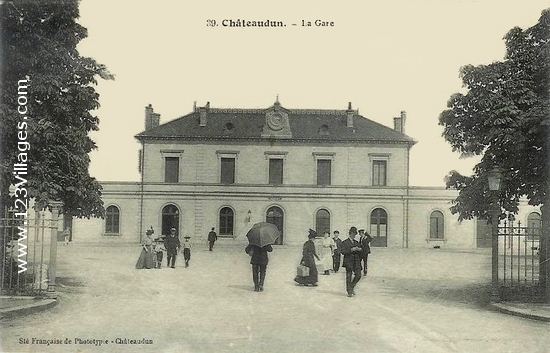 Carte postale de Châteaudun