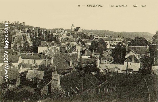 Carte postale de Épernon