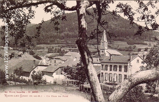 Carte postale de Raon-lès-Leau