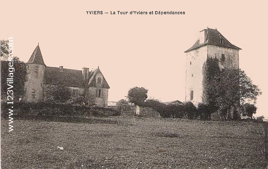 Carte postale de Yviers