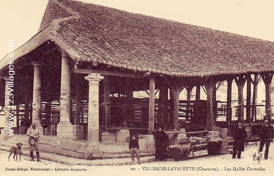 Carte postale de Villebois-Lavalette