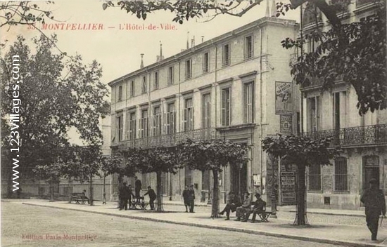 Carte postale de Montpellier