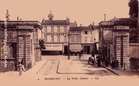 Carte postale de Rochefort