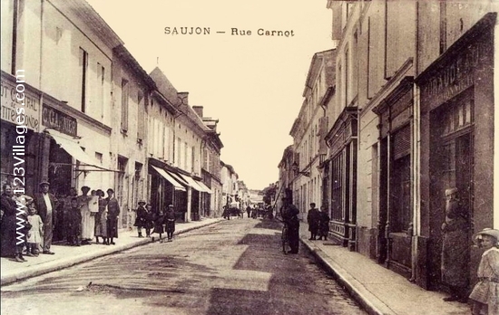 Carte postale de Saujon