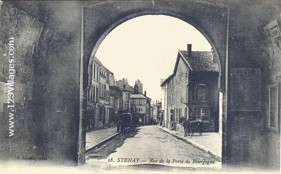 Carte postale de Stenay