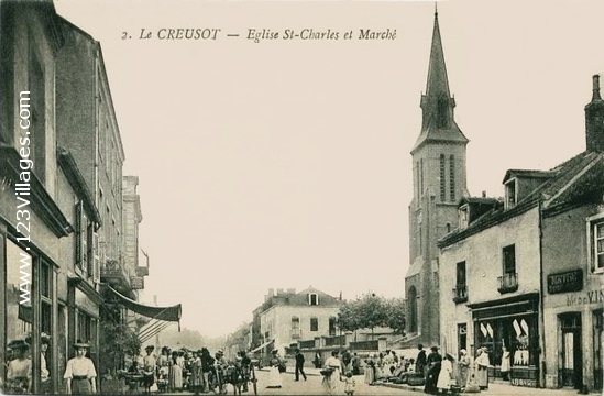 Carte postale de Le Creusot
