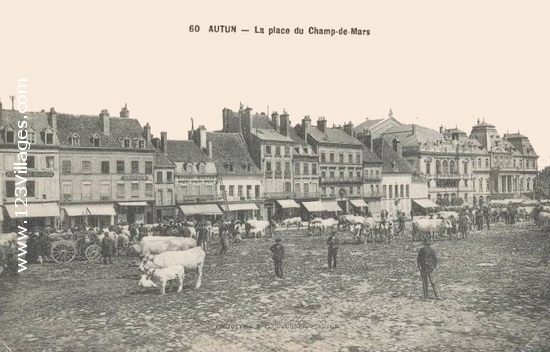 Carte postale de Autun
