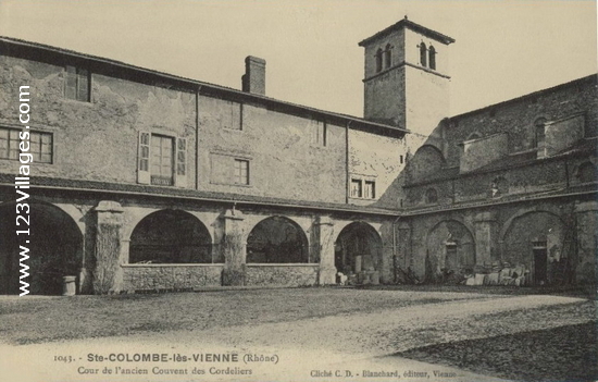 Carte postale de Sainte-Colombe