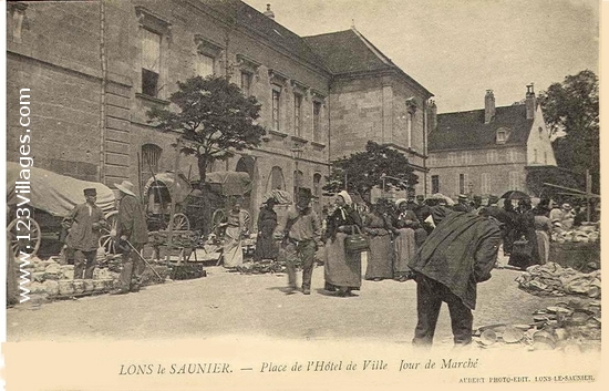 Carte postale de Lons-le-Saunier