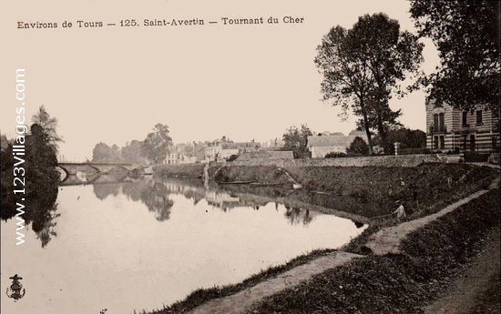 Carte postale de Saint-Avertin
