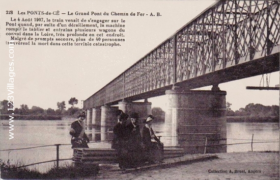 Carte postale de Ponts-de-Cé