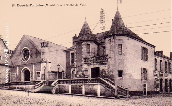 Carte postale de Doué-la-Fontaine