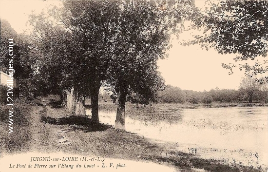 Carte postale de Juigné-sur-Loire
