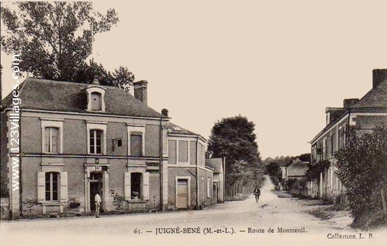 Carte postale de Montreuil-Juigné