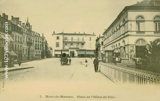Carte postale de Mont-de-Marsan