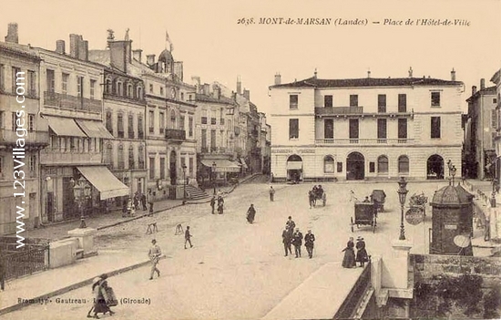 Carte postale de Mont-de-Marsan